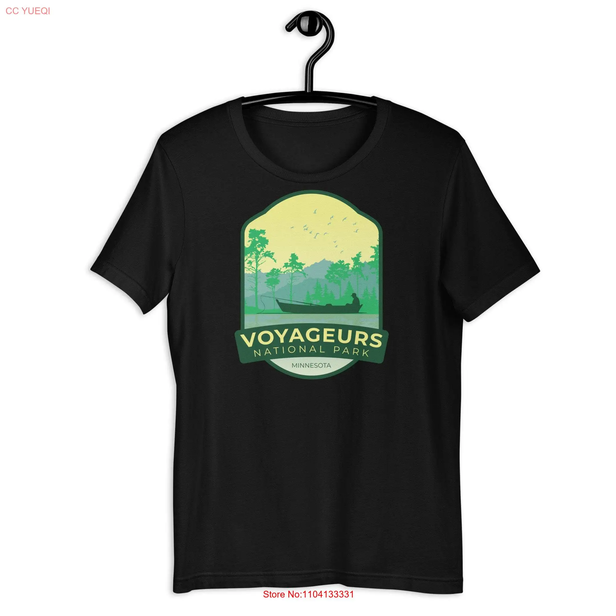 Voyageurs National Park t shirt Minnesota long or short sleeves