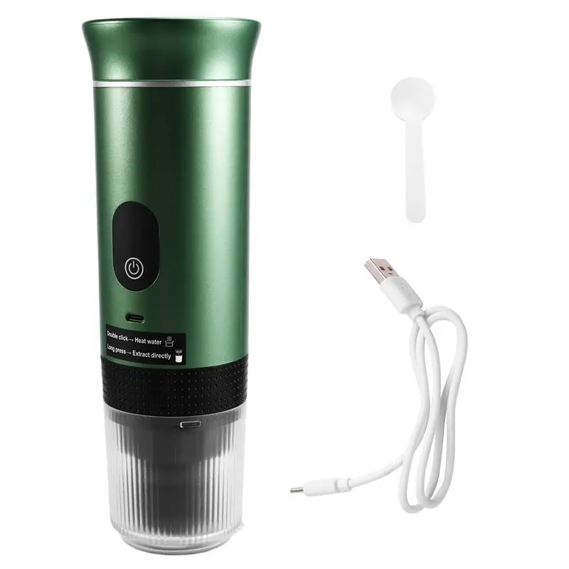 [NEWA66Z!】 Portable Coffee Machine Outdoor Use Smart Digital Display Upgrade American Italian Capsule Extraction