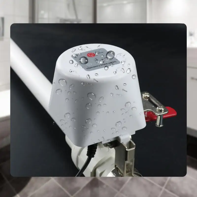 Tuya WiFi Water Valve Wifi Gas Valve Controller EU/US With Timer Smart Valve Smart Life APP Control Work With Alexa Google Home