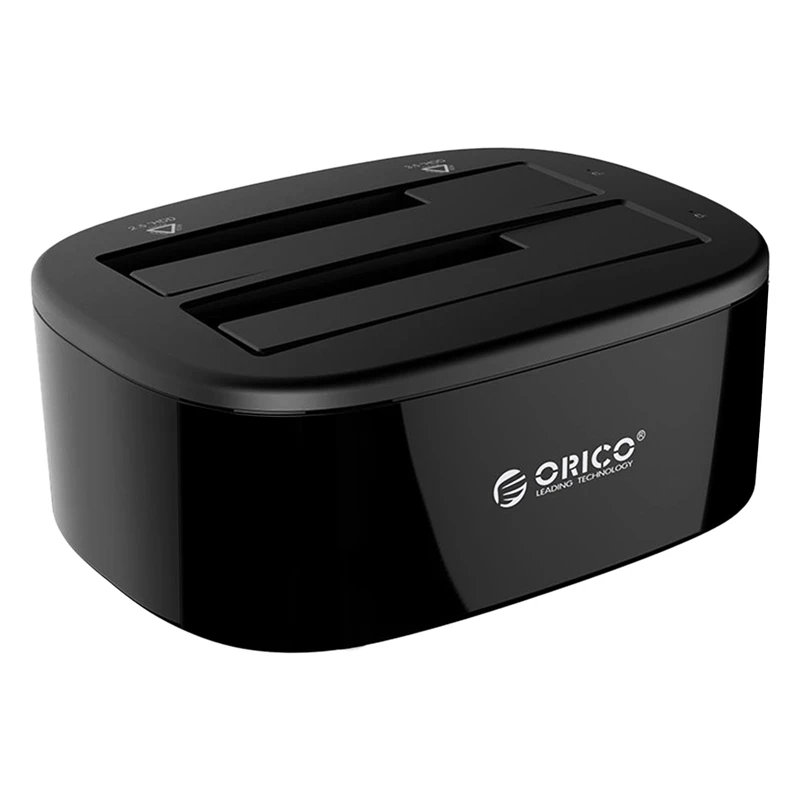 ORICO 6228US3 3,5-дюймовый двойной отсек USB 3.0 для Sata Hdd Ssd Чехол Док-станция Жесткий диск Инструмент Бесплатный дубликатор 16 ТБ для ПК (вилка европейского стандарта)