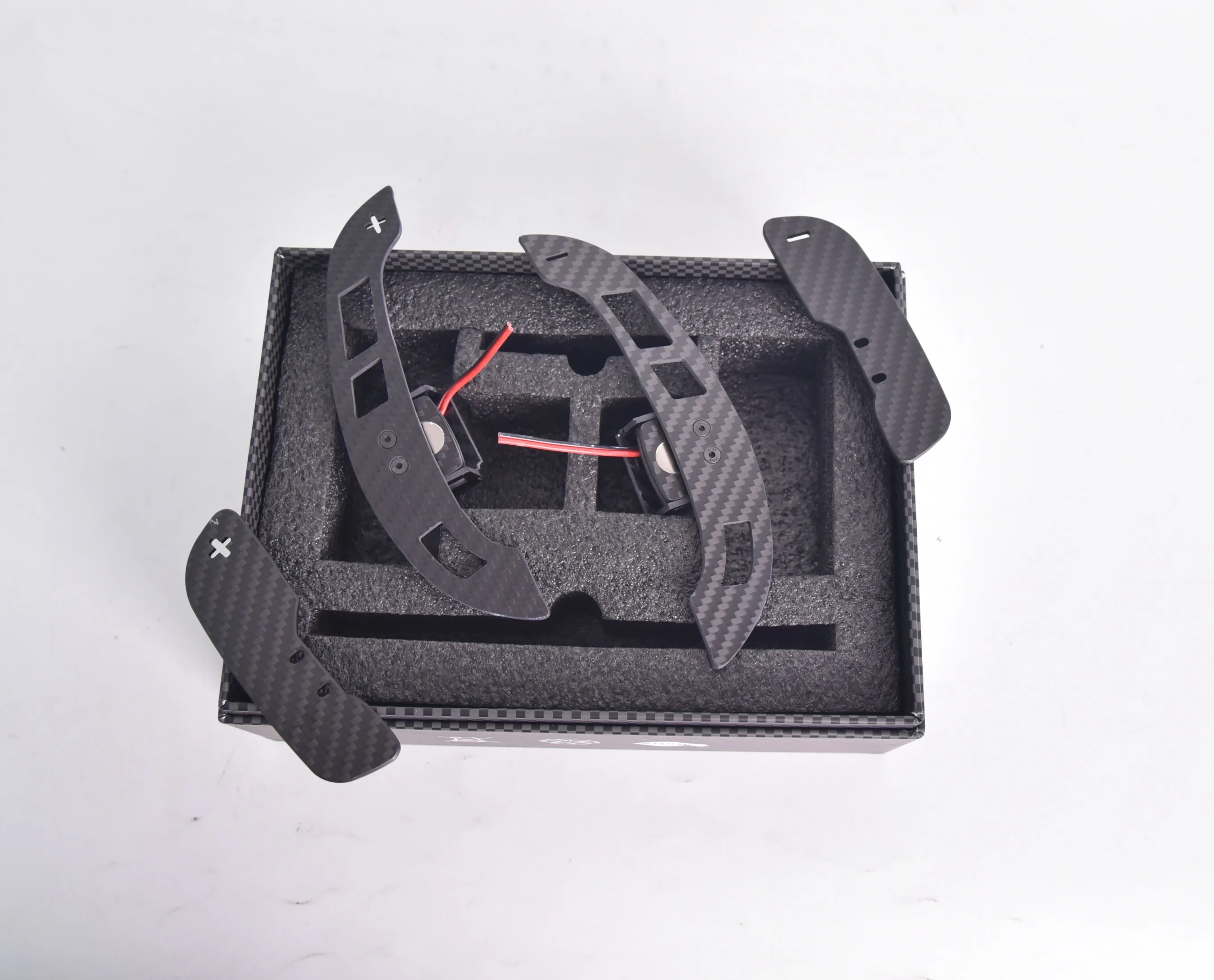 Newly Upgraded Carbon Fiber Magnetic Shift Paddles for Honda 10th CIVIC - Enhance Your Driving Experience