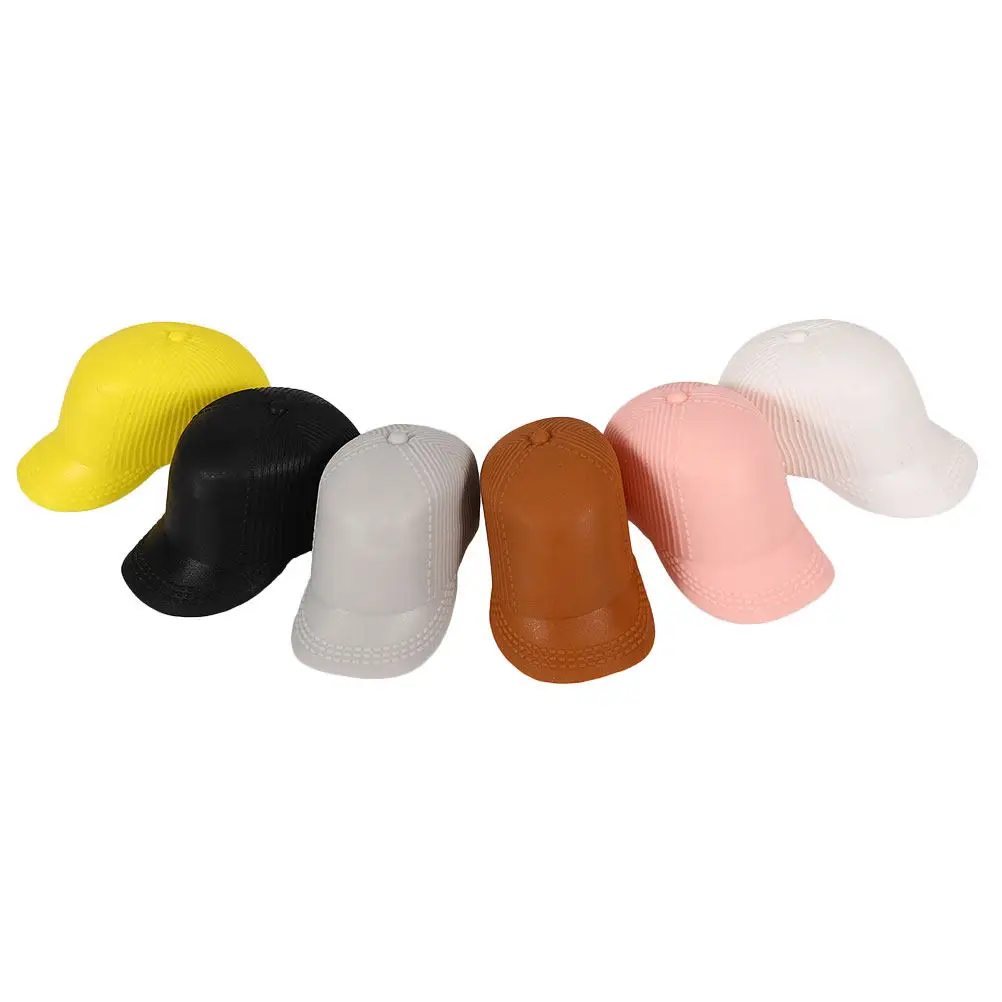 6 Peças de Mini Chapéus Realistas com Aba para Decoração de Vasos de Suculentas, Decoração de Casa e Suprimentos de Artesanato em Miniatura