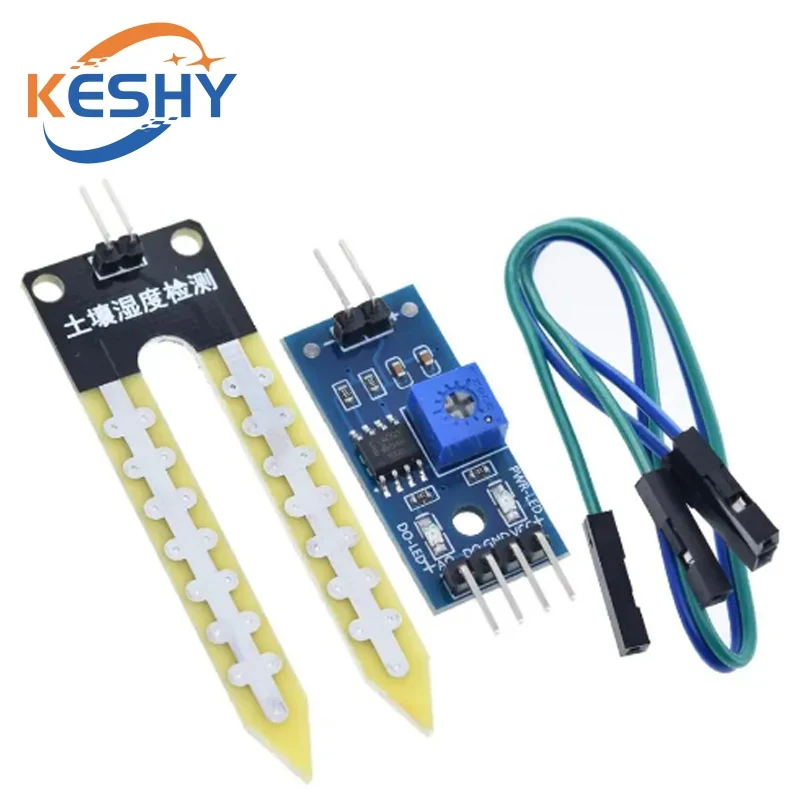 Picture 4: Smart Electronics Soil Moisture Hygrometer Detection Humidity Sensor Module For arduino Development Board DIY Robot Smart Car