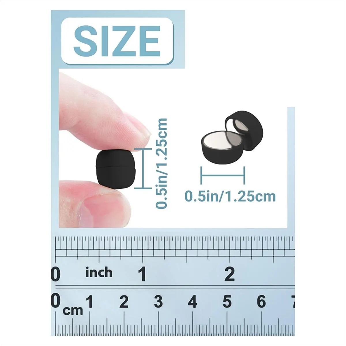 2026 NEW 12pcs Strong Hijab Magnets Pinless Hijab Pins for Women, Multi Use Magnetic Pins for Hijab Scarf Shirts Dress