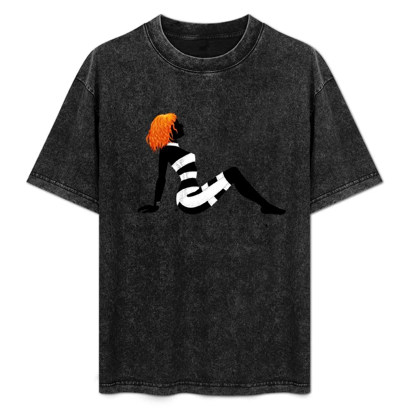 

Leeloo Dallas Mudflap T-Shirt Heavy Duty Casual Work Tee