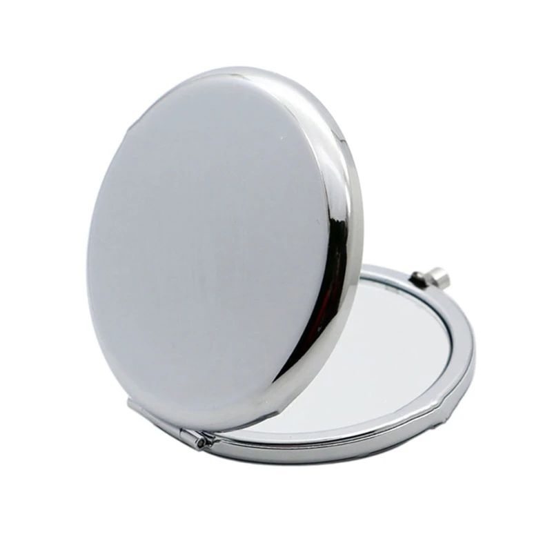 50LD Compact Perfect for Purse, Pocket Cosmetic Compact Mirror Solid Color Pocket Compact Mirror for Purses