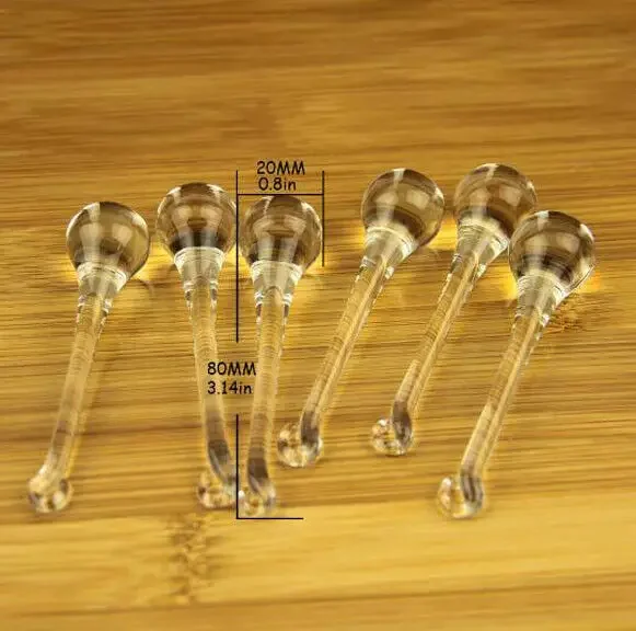 

Camal 5Pcs 80*20mm Glass Raindrop Chandelier Prisms Pendants Lamp Lighting Part Hanging Party Home Decoration