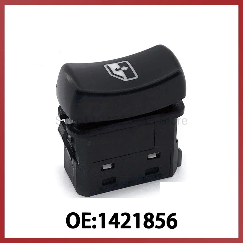 

1421856 Suitable for Scania automotive glass lift control switch power window adjustment single switch