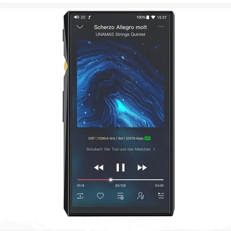 

FiiO M11 HIFI Music MP3 Player with Balanced Output/Support WIFI/Air Play/Spotify Bluetooth 4.2 aptx-HD/LDAC DSDUSB DAC