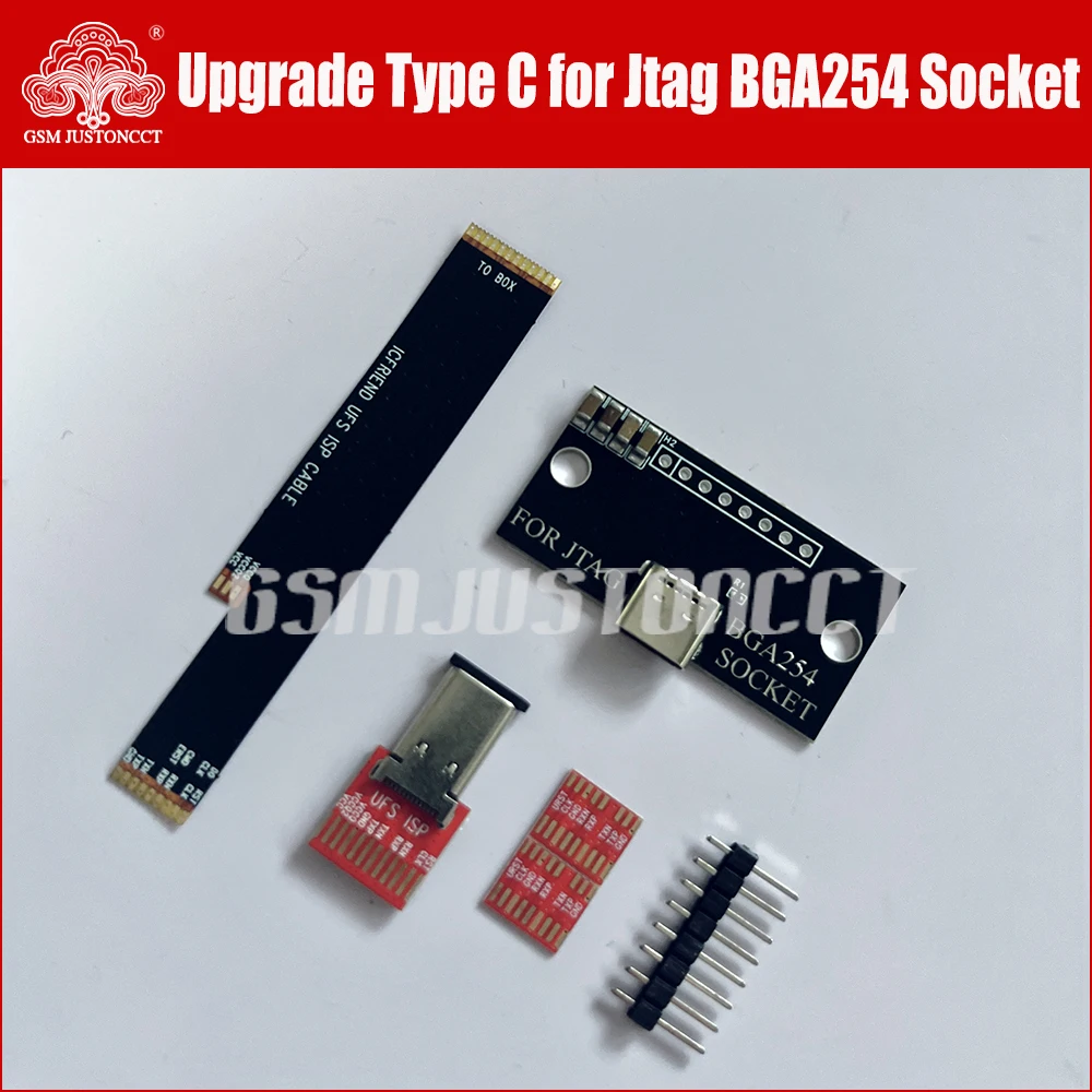 Upgrade Type C for Easy J-tag BGA 254 Socket