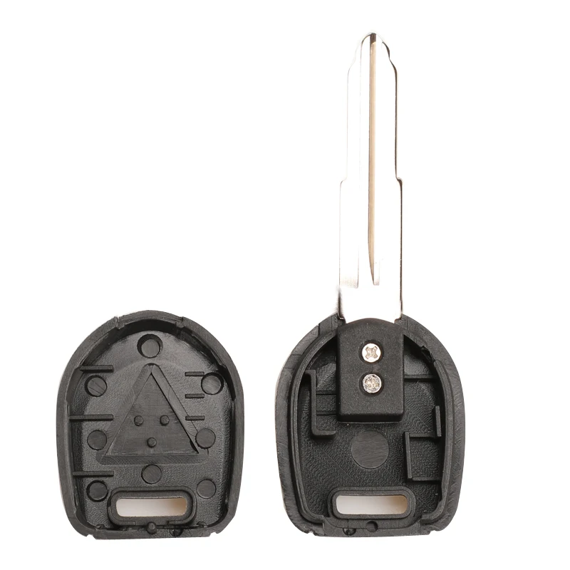 Jingyuqin 10 stücke MIT11 MIT8 Transponder Schlüssel Shell für Mitsubishi Colt Outlander Mirage Pajero Remote Key Kein Chip Links/rechts Klinge