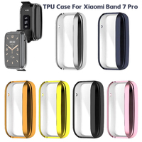 Plating Case For Xiaomi Mi Band 7 Pro Soft TPU Cover Screen Protector Bumper Shell Smartwatch For Xiaomi Mi Band 7 Pro Case