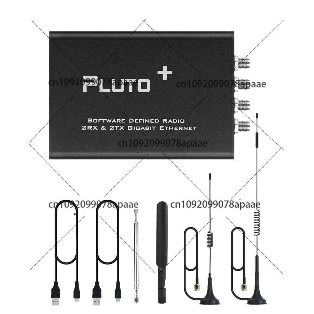 Software Defined Radio SDR Platform 70MHz-6GHz 2R2T RX TX, Zynq7010 FPGA AD9363 Transceiver Pluto/Tie rod antenna/Pluto+ antenna - Detail 1