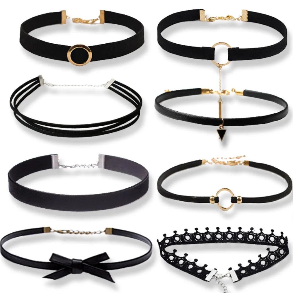 Sexy Choker Hot Sale Punk Style Personalized Lace Clavicular Chain Attractive Elegant Jewelry Accessories Women