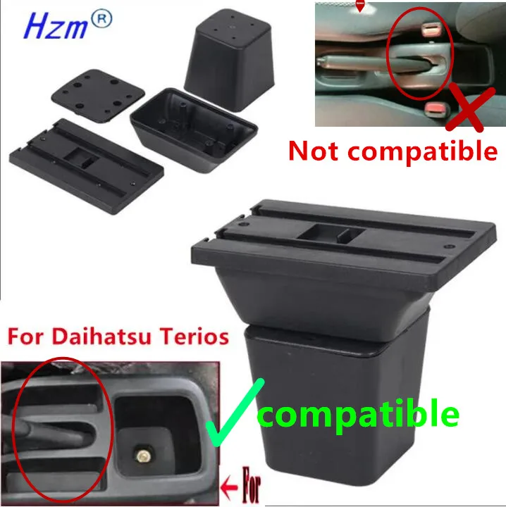 For Daihatsu Terios Armrest Box For Daihatsu Terios Center console central Store content Storage box with USB interface products