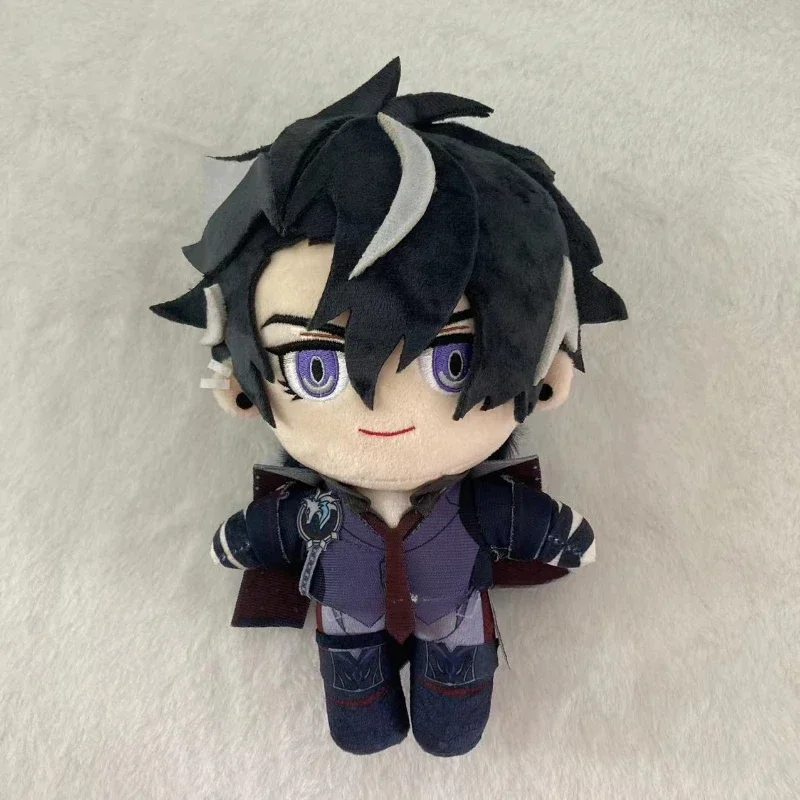 Genshin Impact Plush Figures 20cm Zhong Li Xiao Wanderer Xiangling Aether Baizhu Kaveh Jean Beidou Doll Kid Christmas Gifts Toys