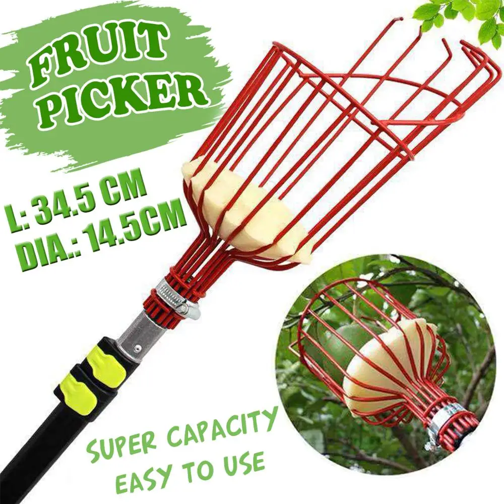 

Outdoor Fruit Picker Apple Peach Pear Practical Garden Easy Picking Tool