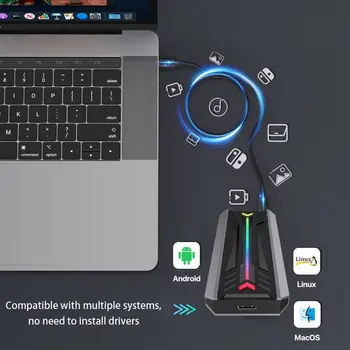M2 SSD 인클로저 NVMe B- Key M-Key USB 3.1 C 타입 솔리드 스테이트 드라이브, 고속 도구 무료 지원, 다양한 하드 드라이브, 10Gbps
