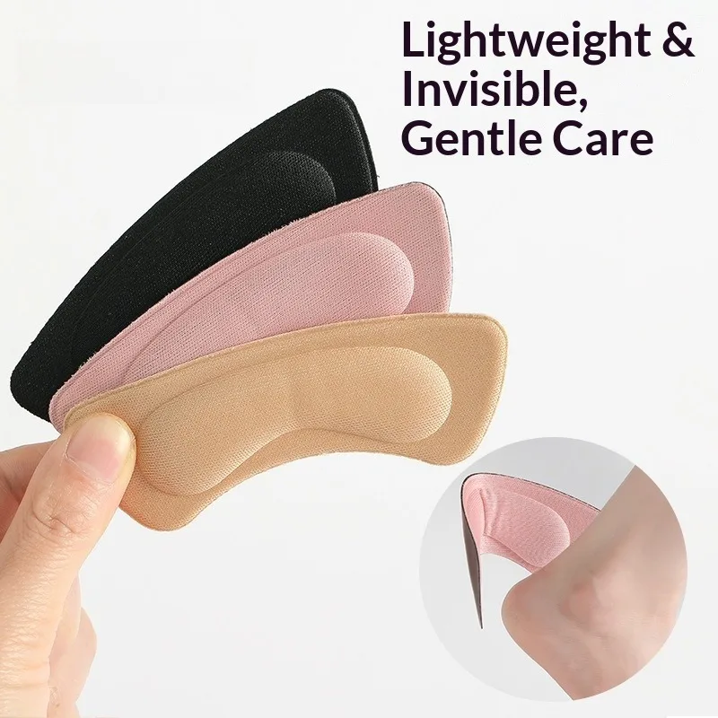 Soft Adhesive Heel Pads Adjustable Anti-slip Heel Stickers Pain Relief Foot Care Protector Inserts