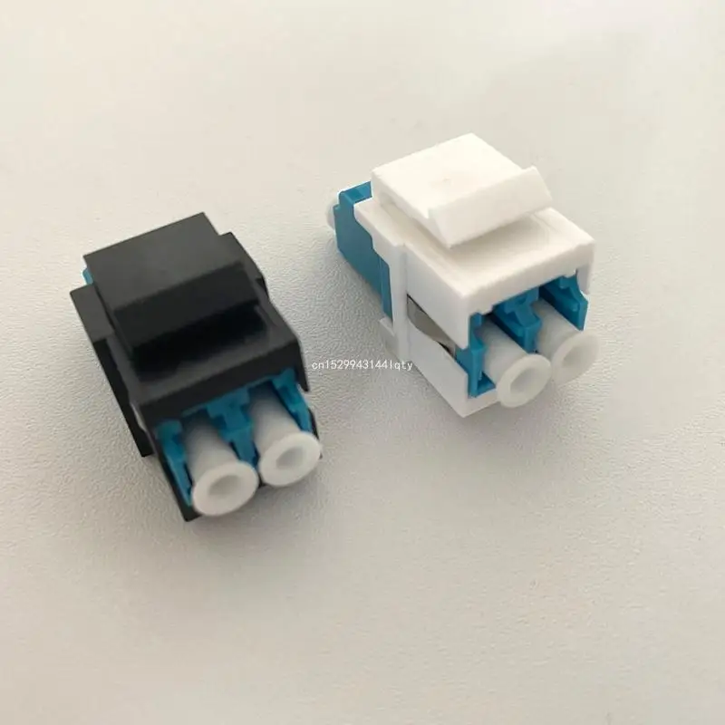 Fitting Duplex Connector Fiber Keystone Adapter 10Pcs /lot Dropship