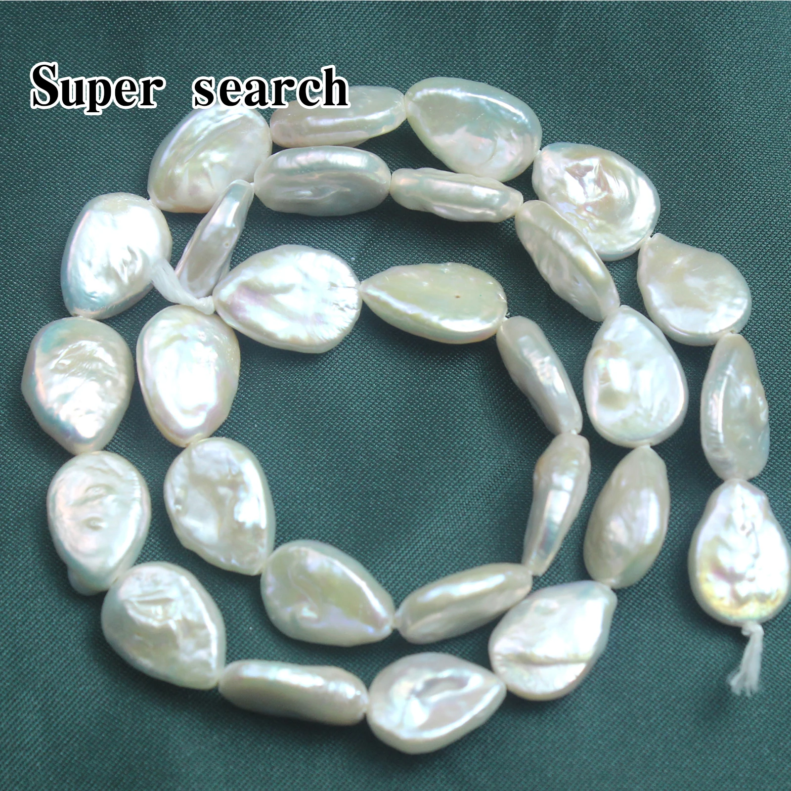 Natural Freshwater Pearl Baroque White Water Drop Scattered Beads Diy Handmade Bracelet Necklace Earring Beads