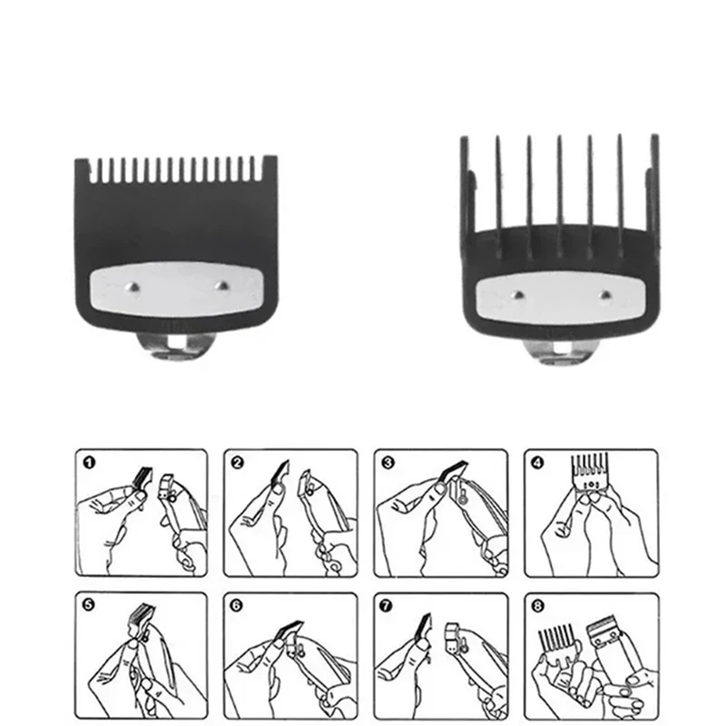 Hair Clipper Limit Comb For Wahl Hair Clipper Guide Comb Set Standard Guards Attached Trimmer Style Parts