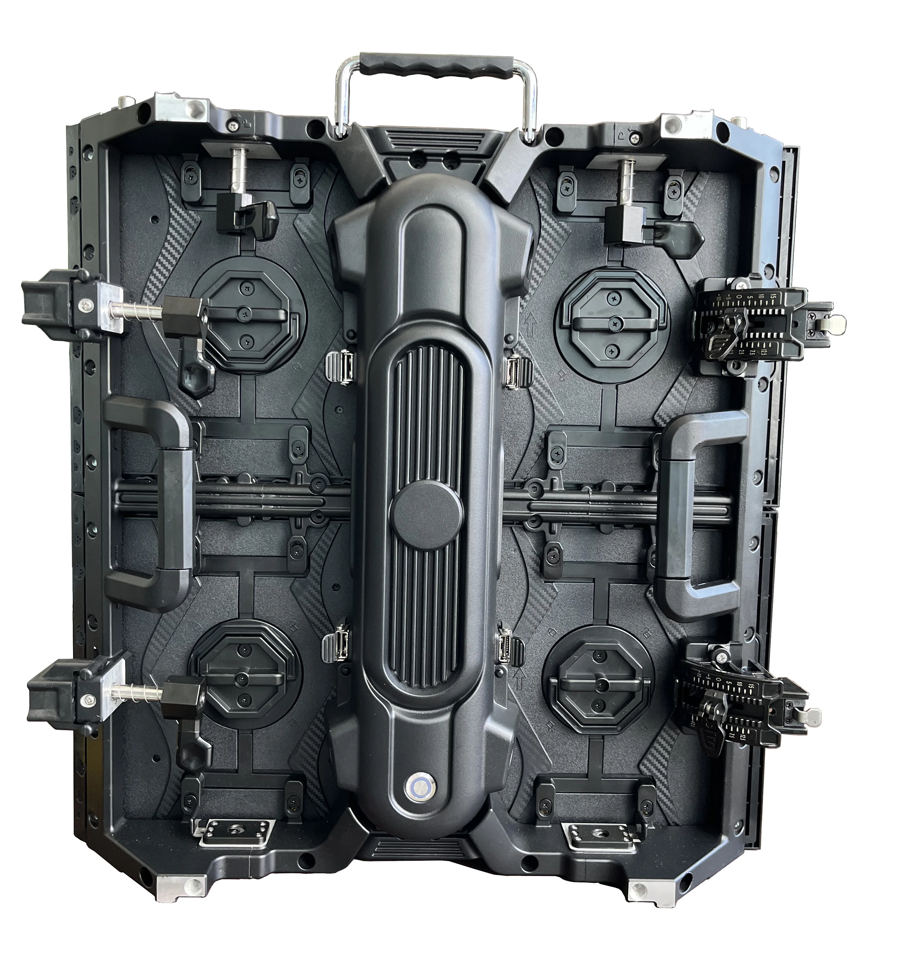 จอ LED วิดีโอวอลล์ P3.91 สำหรับใช้งานภายใน/ภายนอกอาคาร ขนาด 500x500 มม. ฉากหลังเวทีขนาดใหญ่ เชื่อมต่อไร้รอยต่อ จอ LED ให้เช่า