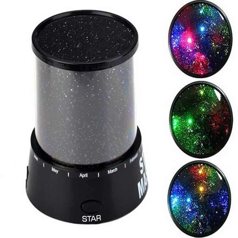 Romantic Sky Star Cosmos Master Projector Lamp Led Starry Night Light Gift For Kid