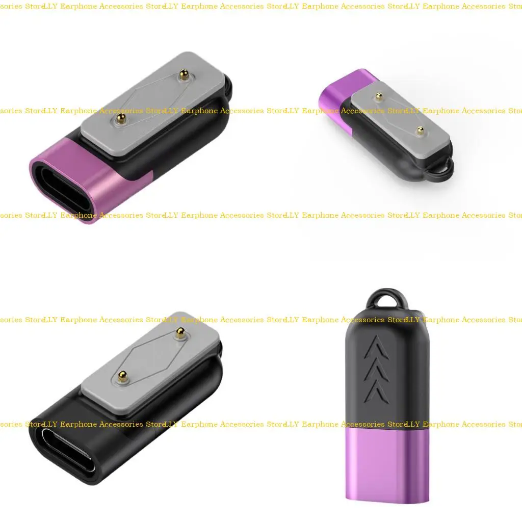 

462E Type C Charging Converter Adapter for Band 9/8/7/6 Watch Provide Stable Transfer Convenient Power Supply