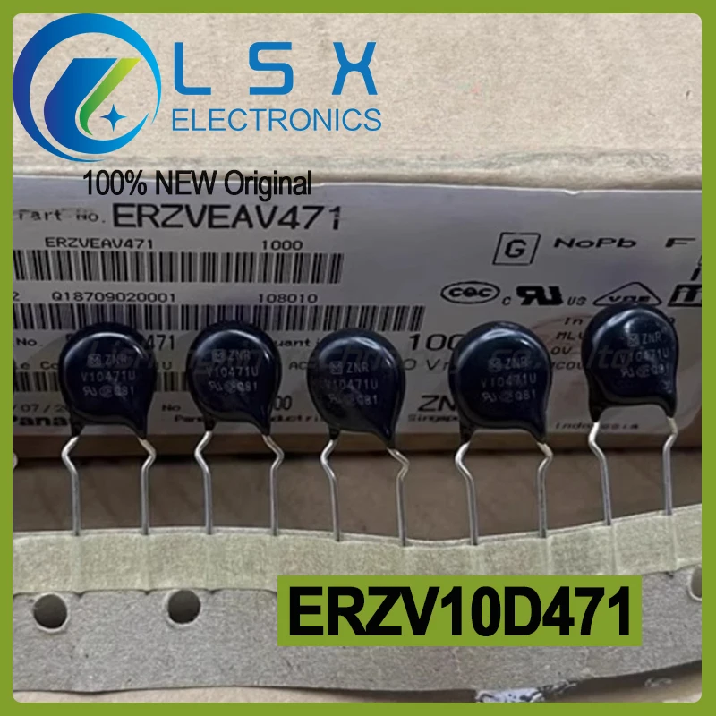 

20pcs ERZV10D471 ZNR V10471U 470v Pressure-sensitive resistor Brand new and original