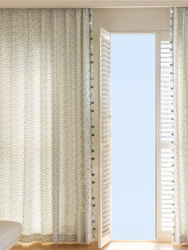 french-custom-size-bohemian-blue-lace-bean-dopamine-cute-cream-semi-blackout-curtains-for-kids-bedroom-yoga-room-art-decor