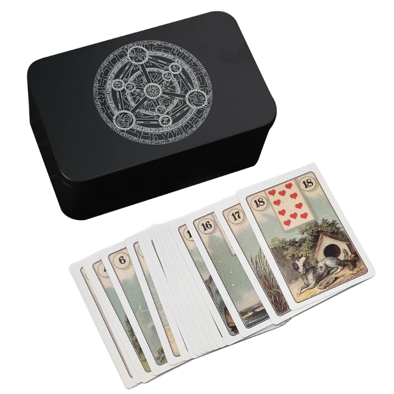 Playing Card Box Money Coin Holder Box Candy Key Case Business Tarot Storage Box