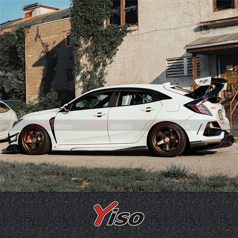 

Suitable for Civic FK8 Modified encirclement Carbon Fiber Civic FK8 Varis Side Skirt