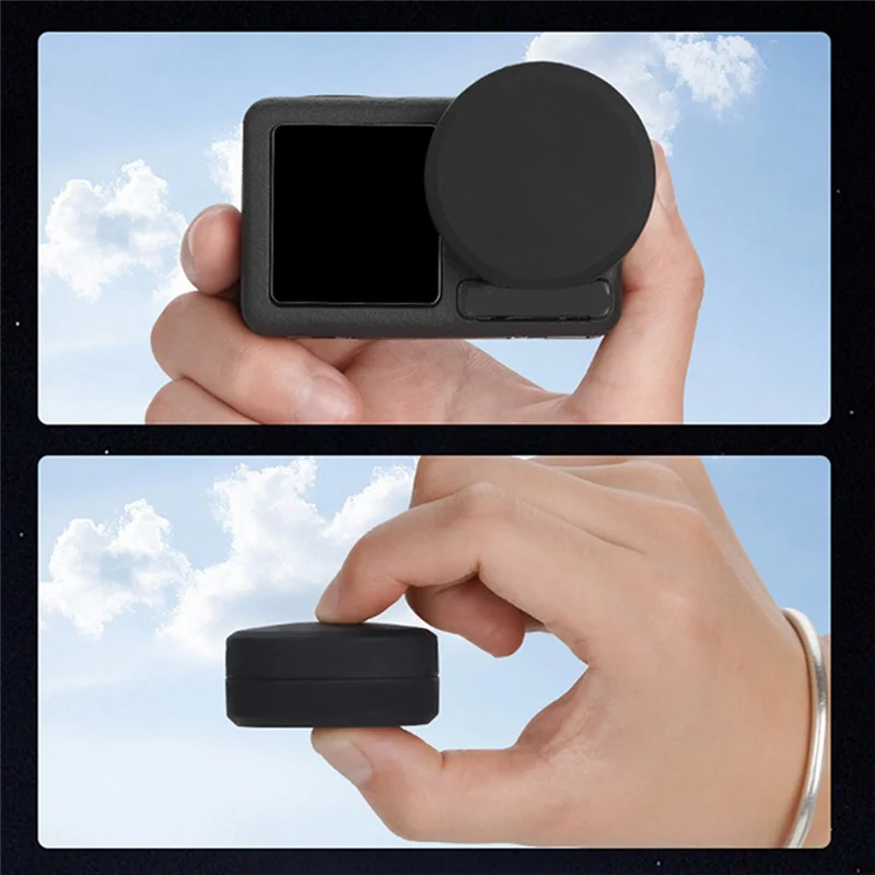 B92B-Wide Angle Lens Filter For DJI Osmo Action 5 Pro Camera Extend FOV To 180° HD Clear Wide-Angle Photography Accessory