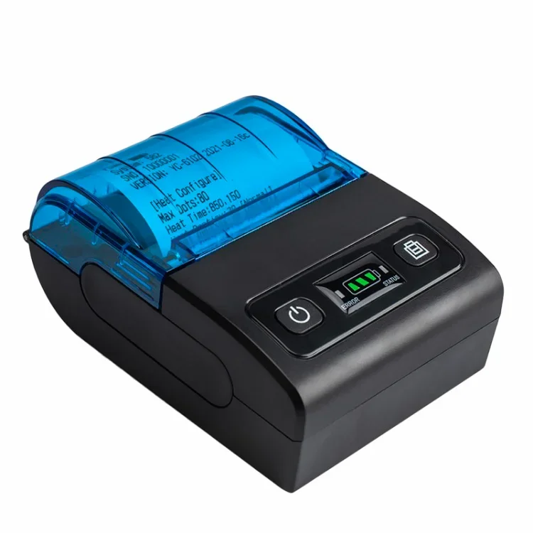 58mm Portable Thermal Blue tooth Mobile Printer Mini Android Printer Handheld