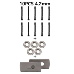 JMCKJ Professional Lock Puller Nail Puller Accessories Tool 4.2mm 4.8mm 5.5mm Lock Pull Screws Flange Gasket Locksmith Tool