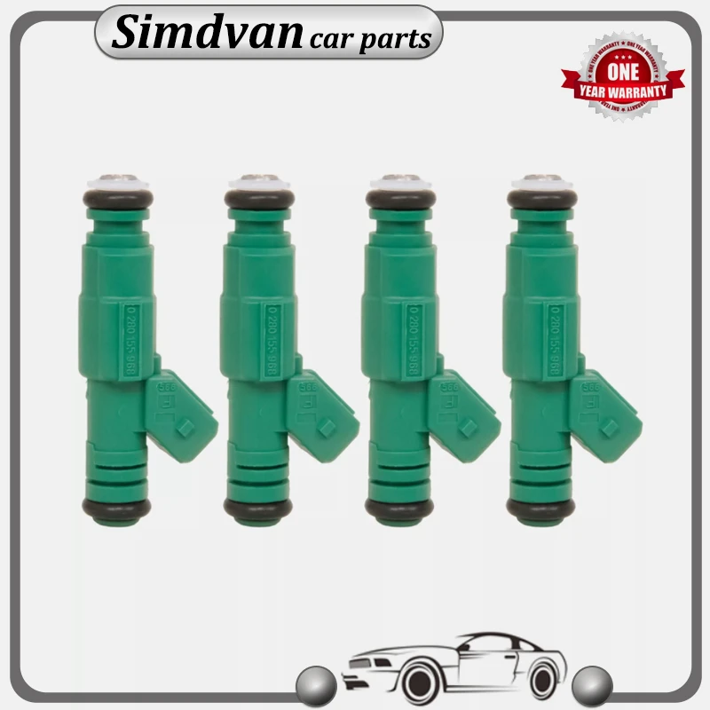 4/8 Pcs 440cc Fuel Injector 0280155968 FOR BMW Ford Audi VW Chevy Dodge Pontiac Buick Chrysler GMC Lotus Mitsubishi Plymouth