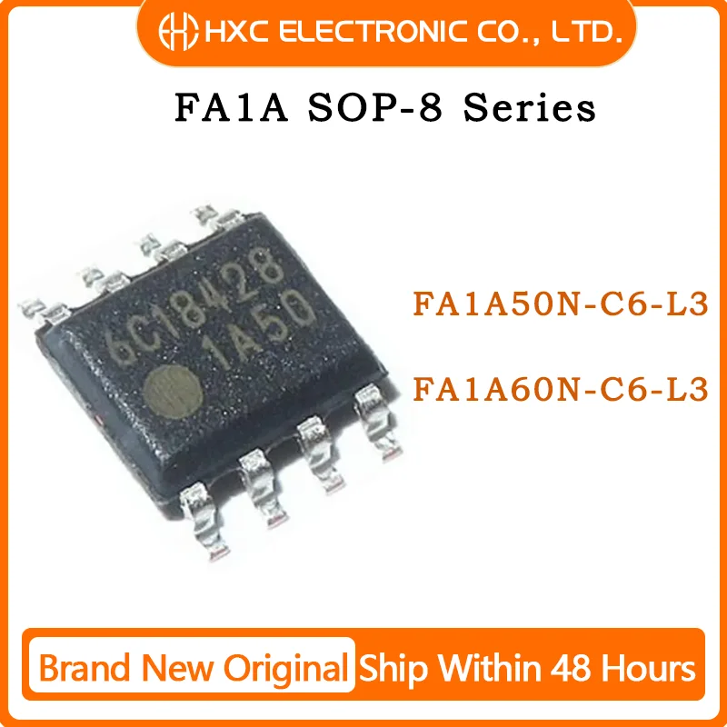 

10PCS FA1A50N FA1A60N FA1A50N-C6-L3 FA1A60N-C6-L3 SOP8 Brand New Original Chip IC