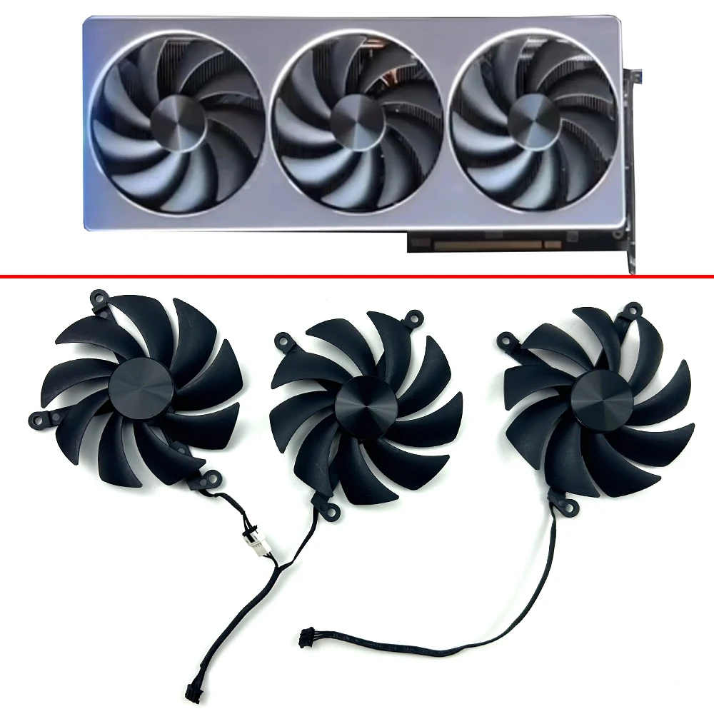 

98MM 4PIN CF1015U12D RTX4090 GPU fan DC 12V 0.55A suitable for Lenovo GeForce RTX 4090 graphics card cooling Fans