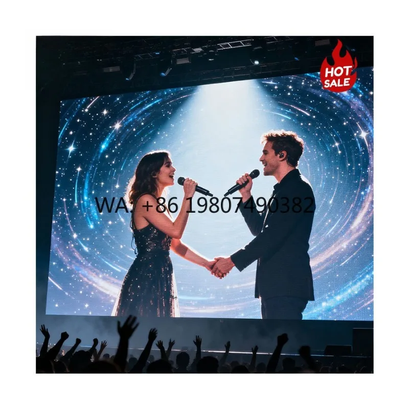 3840Hz High Refresh IP65 LED Video Wall P2.976 P3.91 P4.81 Custom HD Outdoor Panel For Stage Activity Rental Display