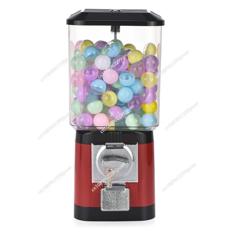 Candy Vending Machine Gumball Machine Toy Capsule/ Bouncing Ball Vending Machine Candy Dispenser With Coin Box