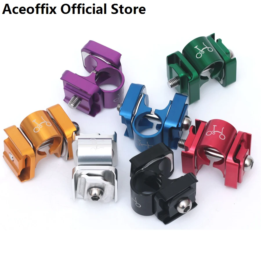 

Aceoffix Bike Seatpost Collet Holder for Brompton Pline Cline cc03 Compatible Carbon Rail