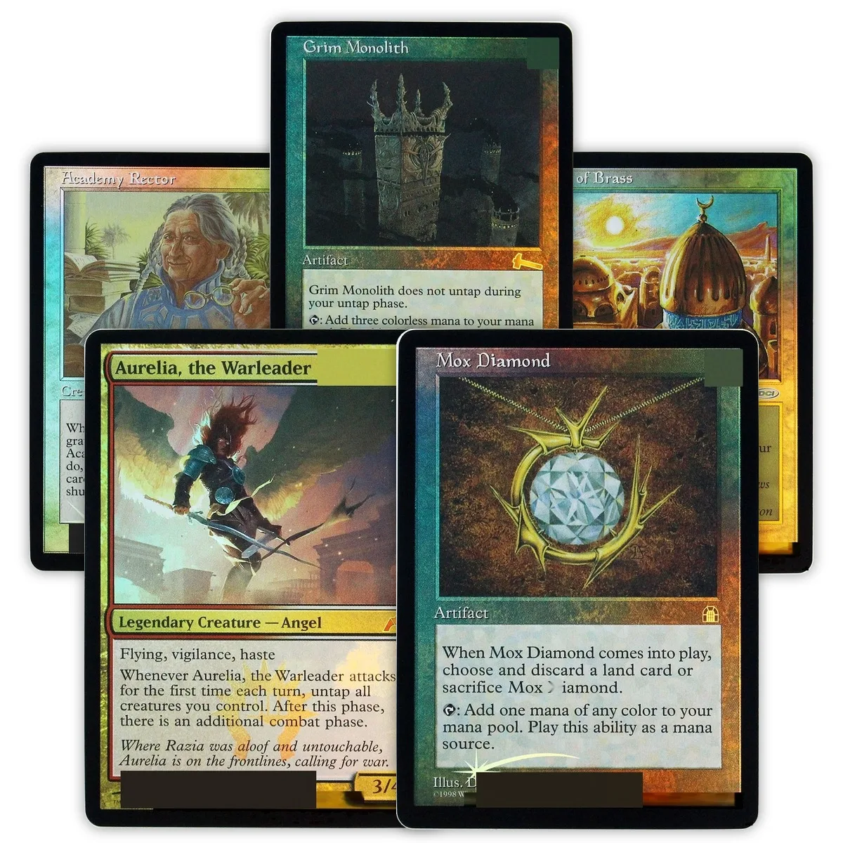 Foil GTC MSH FIN HOC | Gemstone Caverns/Smothering Tithe | TCG M Proxy Cards Custom Top Quality Game Collection Trading Cards