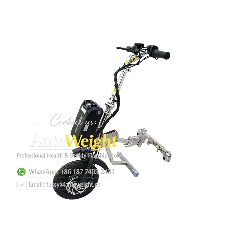Tricycle Electric Connected Power Handcycle Wheelchair Head Attachment