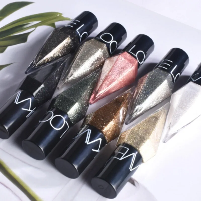 5-kleuren eyeliner, glanzende eyeliner, waterdicht en zweetbestendig, langdurig verhelderen de ogen, ooghoogtepunten
