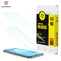 SmartDevil Tempered Glass 2 PCS for realme GT Neo 3T Q5 Pro Master Screen Protector realme 10 5G Q3s Q2 V5 V11 X50 X7 HD