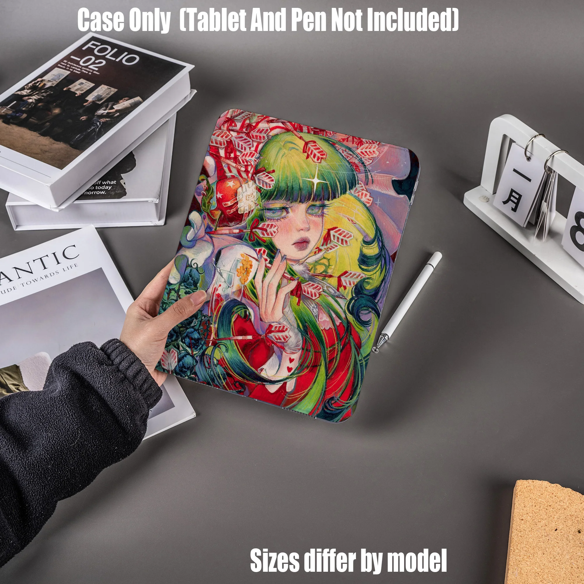 Premium TPU Tablet Case for Samsung and Apple All Models Slim Fit Protective Cover，Shockproof Lightweight Durable