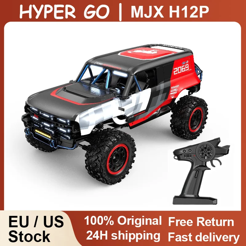هايبر الذهاب MJX H12P فورد 1/12 عالية السرعة 4WD تسلق سيارة RC التحكم عن بعد سيارة الإحساس فرش لعبة على الطرق الوعرة مركبة