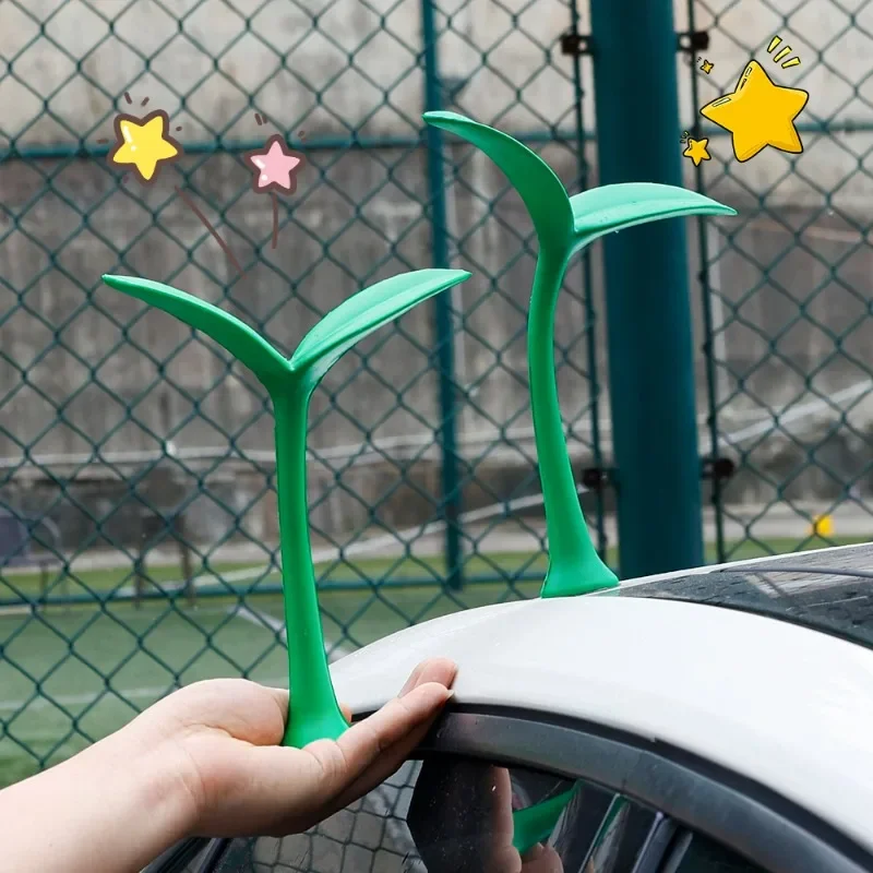 Naklejki stereo 3D Auto zderzak dachowy kaptur kaski motocyklowe dekoracje kiełki fasoli diabelski róg małe macki zewnętrzna część samochodu — zdjęcie 3