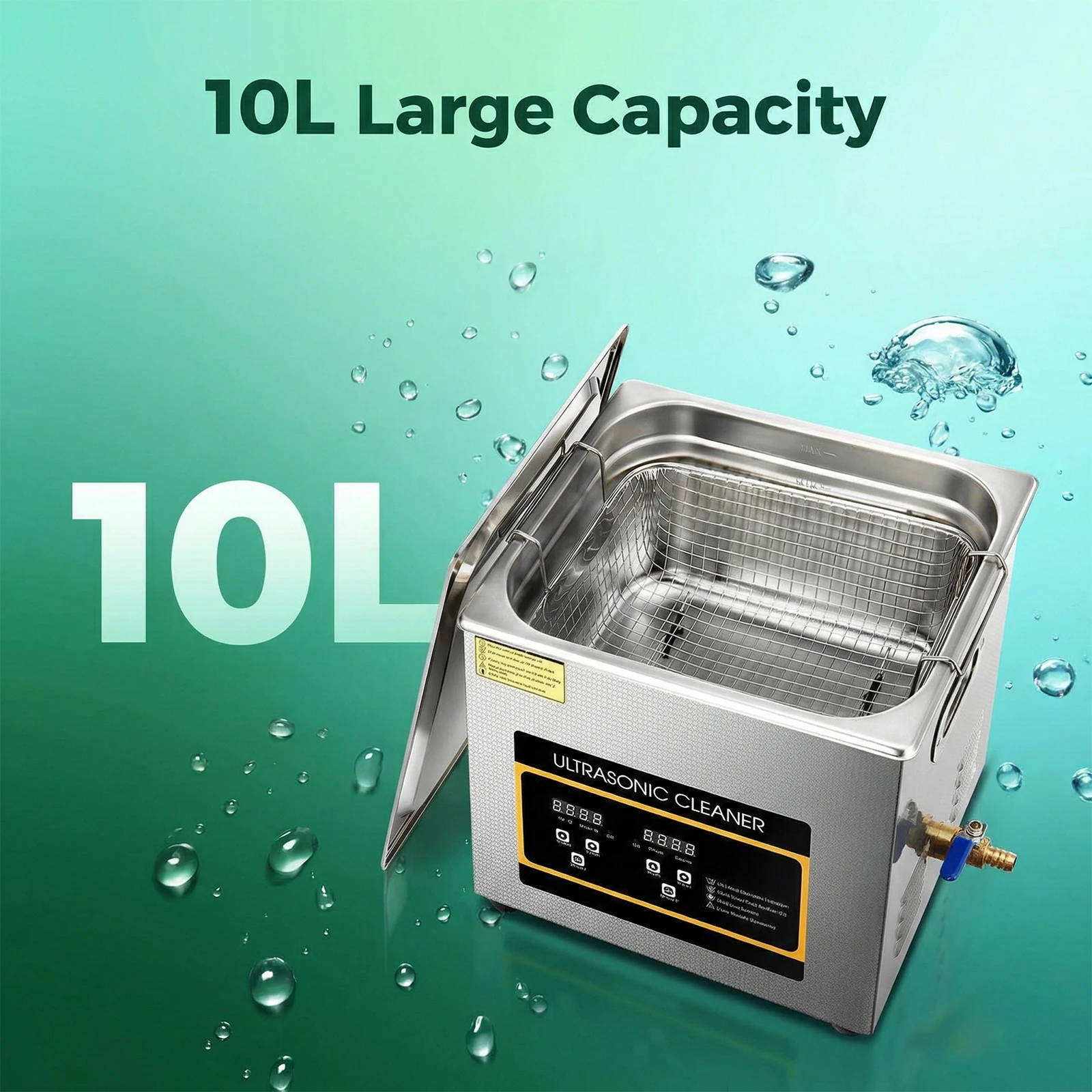 10L Professional Sonic Cleanin - огляд і ціна Ultrasonic Cleaning Machine 10L Digital